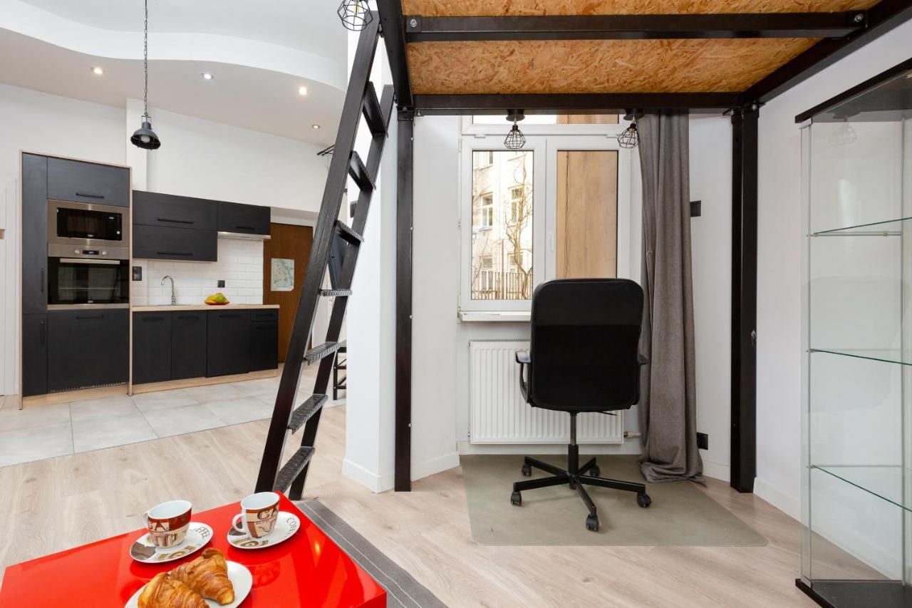 Downtown Studio Apartment Poznanska By Renters Varsavia Esterno foto